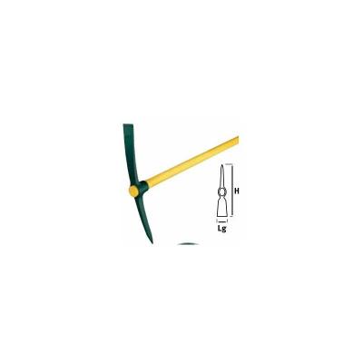 LEBORGNE  - Pioche jardin et terrasier douille ronde 2,5kg sans manche
