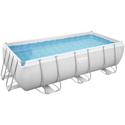 CONCEPT USINE Kit piscine rectangulaire hors sol 4,04x2,01x1 m HAWI 
