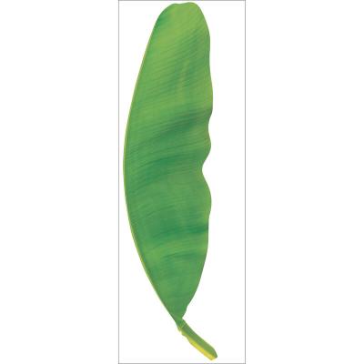 DECORATION ADHESIVE GRAND FORMAT 3XL Sticker autocollant d&eacute;coratif, photo d'une belle feuille de bananier, 45 cm X 169 cm