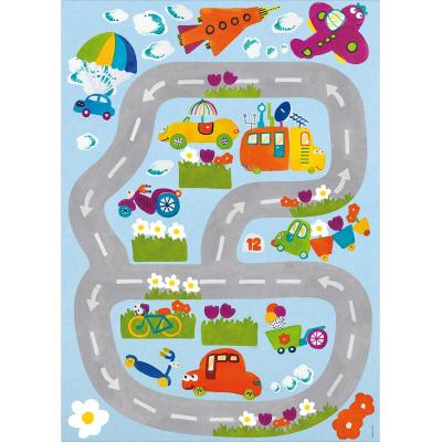 PLAGE  152762 Sticker Mural - Funny Mechanics, 1 Planche, 48 x 68 cm