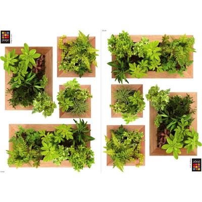 PLAGE D&eacute;coration adh&eacute;sive  157132 Sticker Mural - Jardin Vertical, 2 Planches, 29,7 x 21 cm