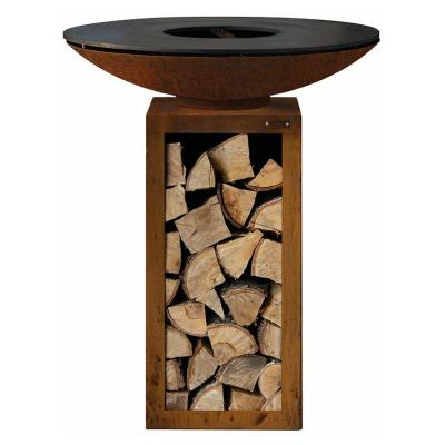 OUTR Plancha C100 avec socle ouvert - Acier