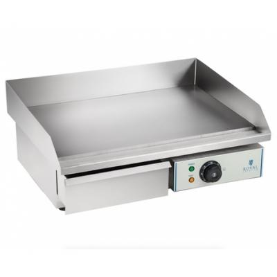 HELLOSHOP26 Plancha &eacute;lectrique lisse - 55cm - 1 x 3.0kW acier inox professionnel 3614033