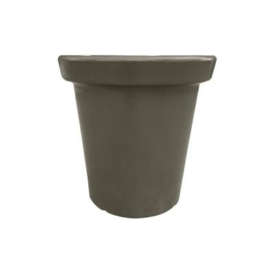 PLAST UP ROTOMOULAGE Pot de fleurs delight 75L taupe - Fabrication fran&ccedil;aise