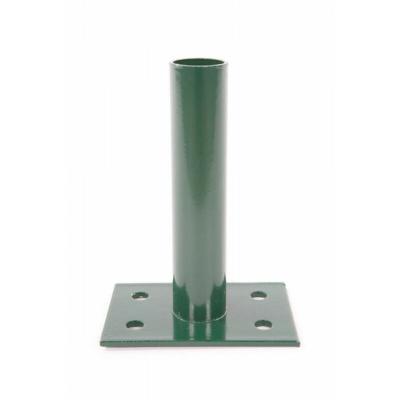 FILIAC Platine pour Poteau rond vert &oslash; 45mm - 