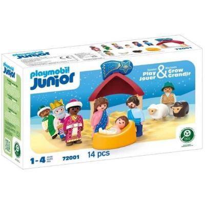 Playmobil 72001 JUNIOR : La cr&egrave;che de Noel  Playmobil junior
