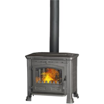 PLAMEN PO&Ecirc;LE &Agrave; BOIS SIENNA 9 B&Ucirc;CHES 50CM - Noir 