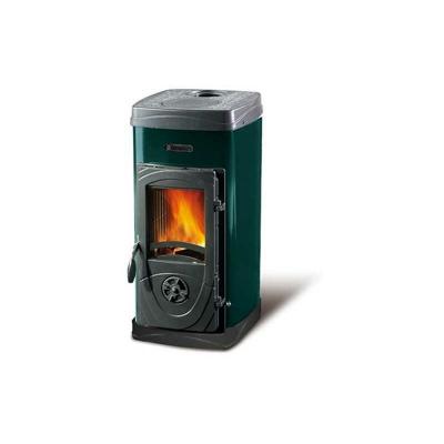NORDICA Po&ecirc;le &agrave; Bois  Super Junior Panoramique 5 Kw Vert Mod.7111072