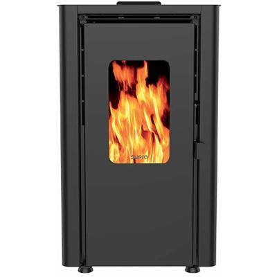 SUPRA  Po&ecirc;le &agrave; granul&eacute;s de bois 6.1kw noir - orphee 6 noir - 