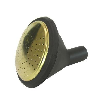 BELLI Pomme d'arrosoir inox pour arrosoir 10 &agrave; 13 litres noir