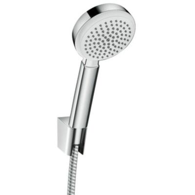 HANSGROHE Pommeau de douche MyClub EcoSmart + flexible + support chrom&eacute; 