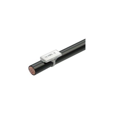 WEIDMULLER Porte-&eacute;tiquette Weidm&uuml;ller WKM 18/43 1610700000 Surface de marquage: 43 x 18 mm transparent 50 pc(s)