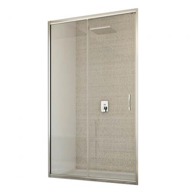 IDRALITE  - Porte de douche verre transparent h 198 mod. Young 1 porte 130 cm