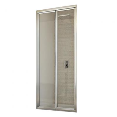 IDRALITE  - Porte de douche pliante verre transparent h 198 mod. Urban 75 cm