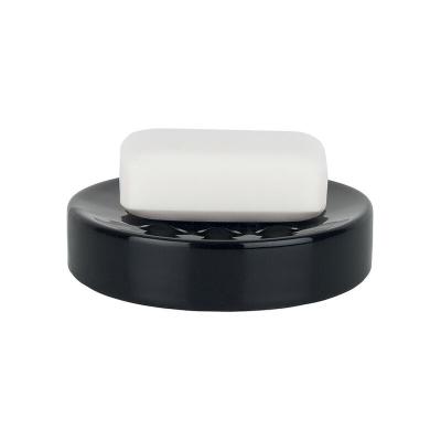  Spirella - Porte savon C&eacute;ramique tube Noir - Noir