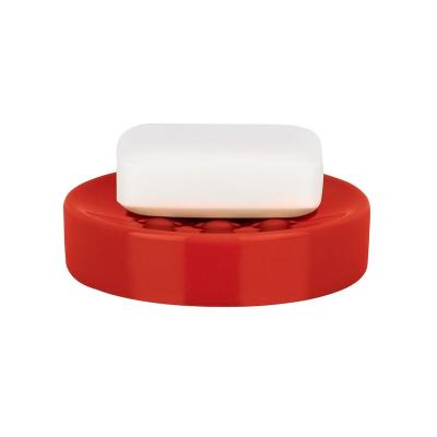  Porte savon C&eacute;ramique tube Rouge - Rouge - Spirella