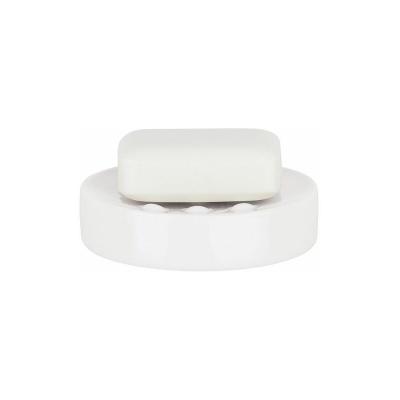  Porte savon Porcelaine tube Blanc - Blanc - Spirella
