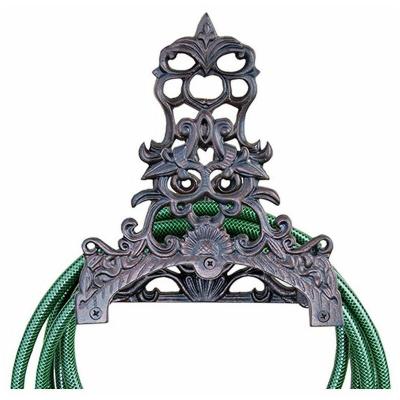 ESSCHERT DESIGN Porte-tuyau classique - Antique - Fonte - Livraison gratuite - Marron