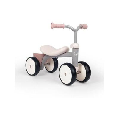 SMOBY Porteur Trotteur Rookie Rose en m&eacute;tal pour enfant des 12 mois - 