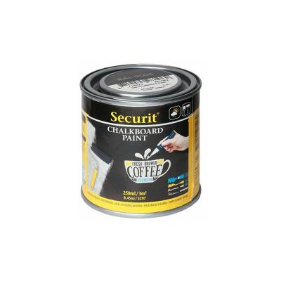 SECURIT Edding - Peinture Pour Tableau Noir  Noir 250ml