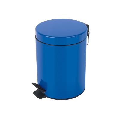 SYDNEY Poubelle &agrave; p&eacute;dale Acier  3L Bleu - Bleu - Spirella