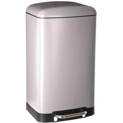 FIVE SIMPLY SMART Poubelle &agrave; p&eacute;dale Ariane - 30 l - 34 x 32 x 61 - Taupe