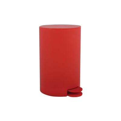 MSV Poubelle &agrave; p&eacute;dale pp osaki 3L Rouge - Rouge - 