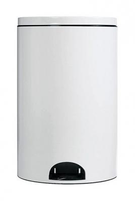 ROSSIGNOL  poubelle &agrave; p&eacute;dale 14 l blanche - &eacute;lora