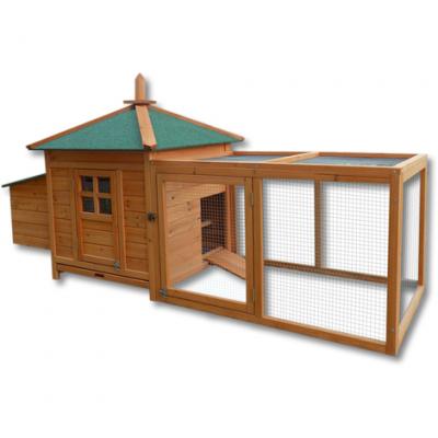 WILTEC  Clapier &ndash; 1650 x 735 x 980 mm &ndash; 1 &eacute;tage &ndash; 3 portes &ndash; Toit bitum