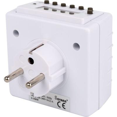 DHOME Prise programmable hebdomadaire programmation hebdomadaire