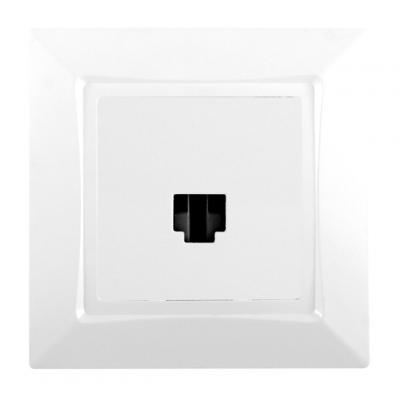 SIEMENS Delta one prise RJ45 cat&eacute;gorie 6 complet blanc SIE003674 - 