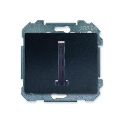 SIEMENS  - delta iris prise t&eacute;l&eacute;phone en t anthracite SIE268263