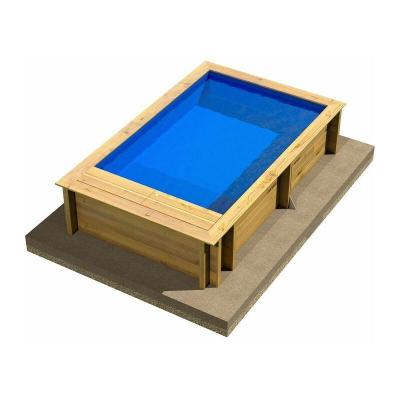 BWT Piscine bois rectangulaire Procopi Pooln Box Junior h.0 76 m