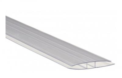 MCCOVER Profil polycarbonate de jonction - Epaisseur - 16 mm, Longueur - 300 cm