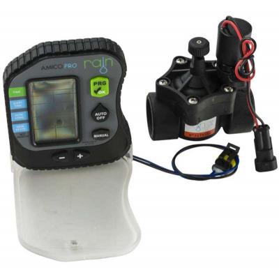 RAIN  - Programmateur d'arrosage &eacute;tanche 9v avec &eacute;lectrovanne pro