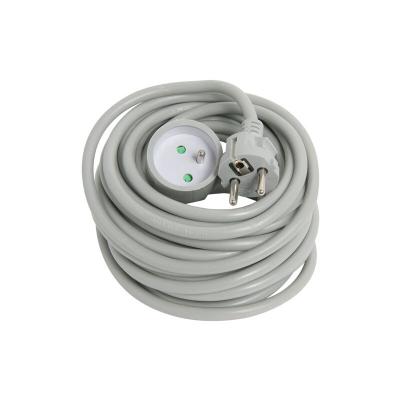 DEBFLEX Prolongateur 2P+T 16A 3G1,5 MM&sup2; HO5VV-F 10M gris