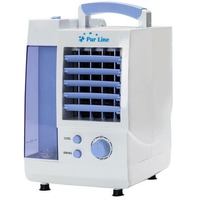 PURLINE Rafraichisseur d'air par &eacute;vaporation &agrave; d&eacute;bit &eacute;lev&eacute; 3 vitesses - Blanc