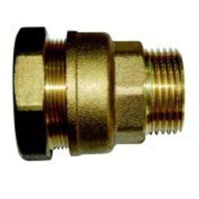 BOUTTE Boutt&eacute; SEM25 Raccord Laiton polyethylene Male 20x27 Tuyau &oslash;25, Or