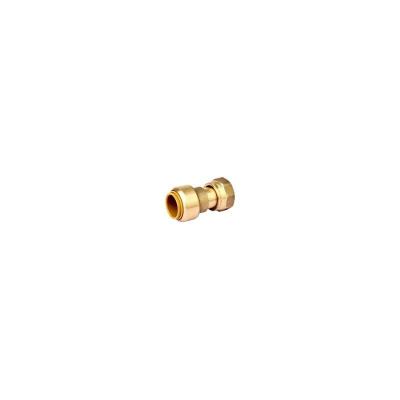 BOUTTE Raccord Toutub laiton union femelle, 12X17 tournant &Oslash;14 - BOUTT&Eacute;