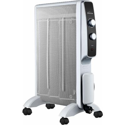 PURLINE Radiateur &eacute;lectrique Mica faible consommation et thermostat - Blanc