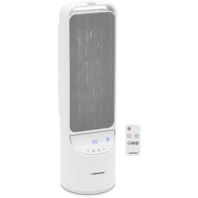 UNIPRODO Radiateur soufflant mural radiant soufflant c&eacute;ramique 1200/2000 w rotatif blanc