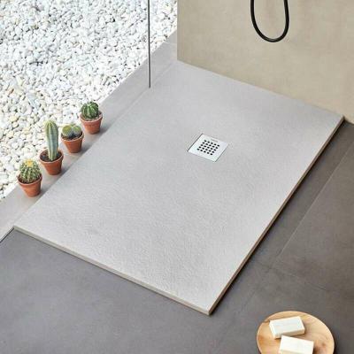SANYCCES Receveur de douche 160 x 100 cm, Gris, extra plat - STRATO