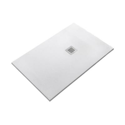 SANYCCES Receveur de douche 140 x 80 cm, Blanc, extra plat - STRATO