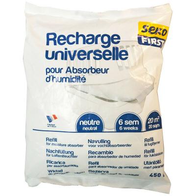 SEKO Recharge Pour Absorbeur D'humidit&eacute; Sachet First 450g Neutre - Sodepac