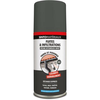 SINTO R&eacute;sine fuites et infiltrations 150ml Gris  Gris