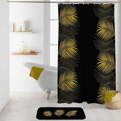 DOUCEUR D INTERIEUR Rideau de douche 180x200 Orbella noir
