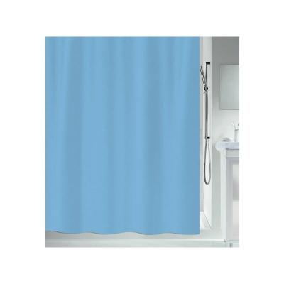  Rideau de douche Polyester primo 180x200cm Bleu Ciel - Bleu - Spirella