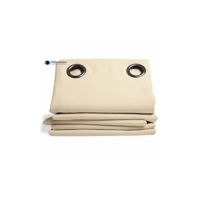 Rideau isolant thermique hiver couleur Coquille 145 x 260