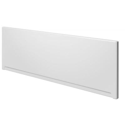 Tablier de baignoire riho frontal universel en acrylique blanc