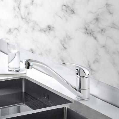 PRO ET DISCOUNT Robinet Cuisine Mitigeur evier chrome Bec long mobile cartouche ceramique